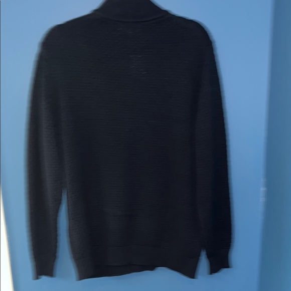 Women’s Ms Maggie Navy Blue Textured Sweater 1X NWOT - Picture 9 of 15